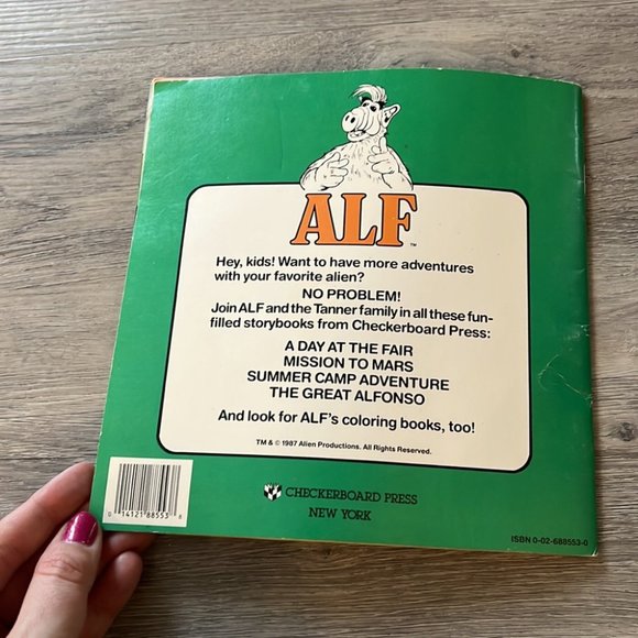 Vintage 1987 Alf story book - Picture 16 of 16
